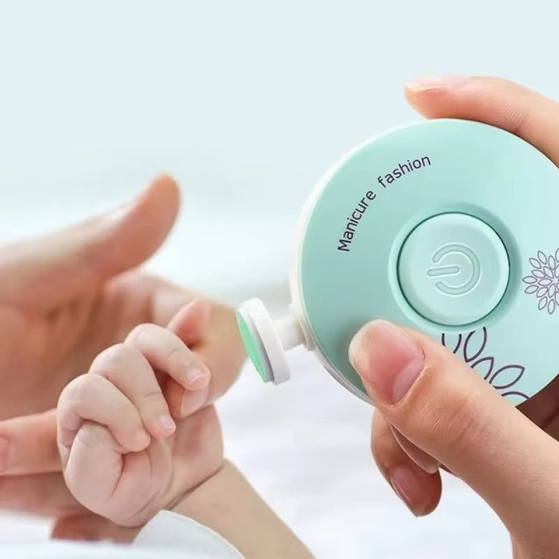Baby Electric Nail Trimmer Kid Nail Polisher For Newborn